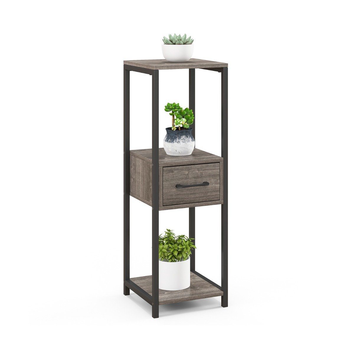 3 Tier Plant Stand with Drawer - Yakudatsu