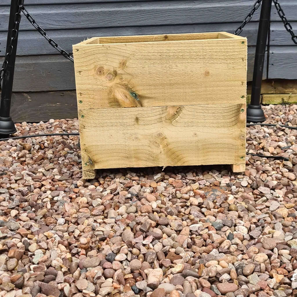 40cm Square Wooden Planter