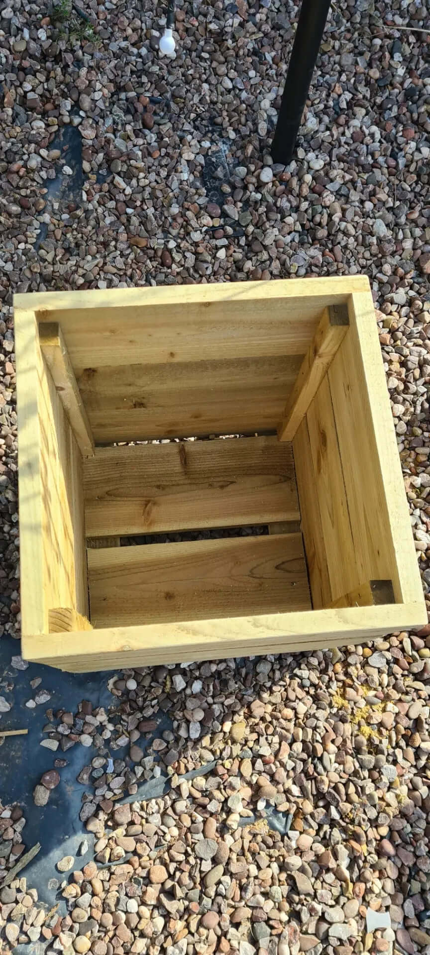 40cm Square Wooden Planter