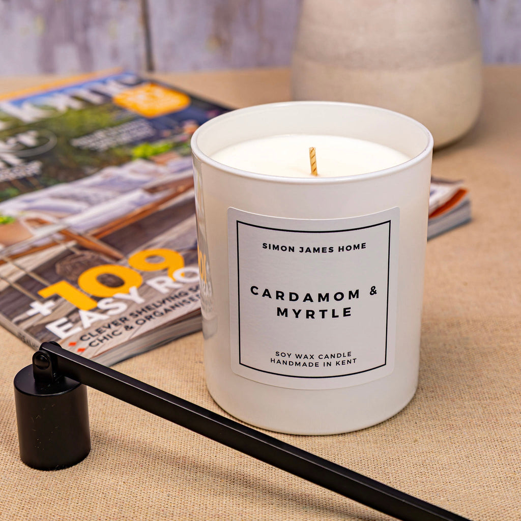 Cardamom & Myrtle Handmade Soy Wax Candle
