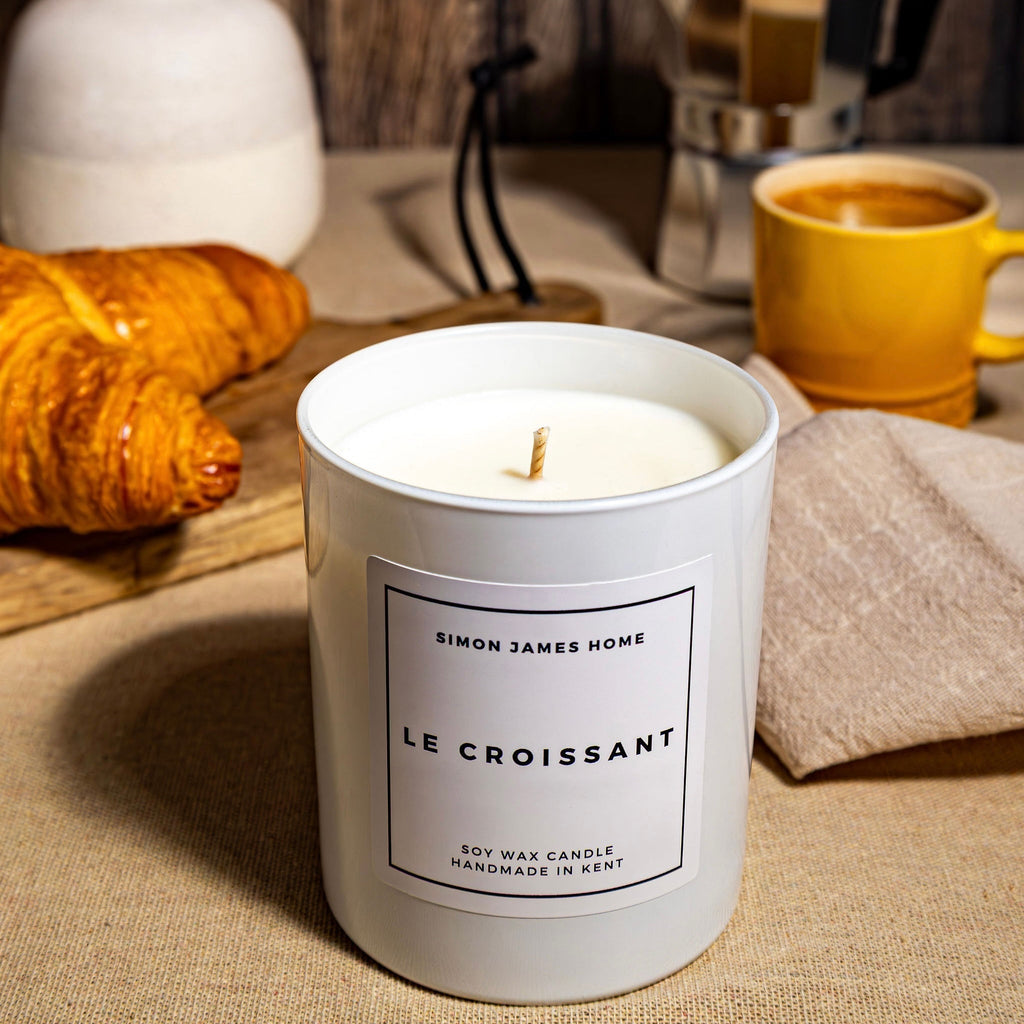 Le Croissant Handmade Soy Wax Candle - The Ultimate Croissant Candle