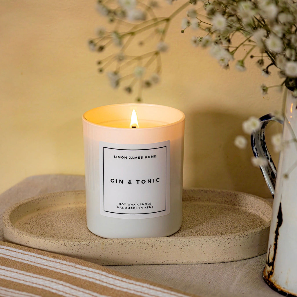 Gin & Tonic Handmade Soy Wax Candle