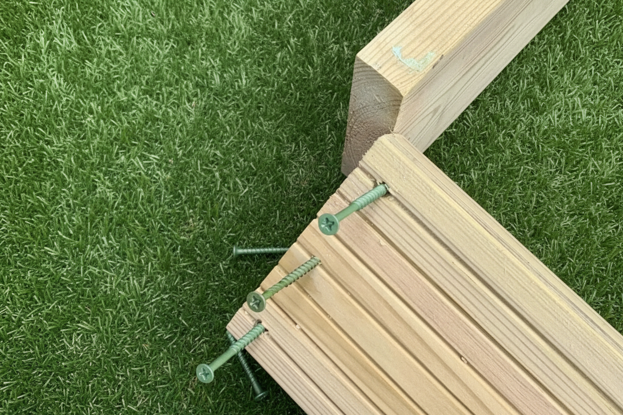 Tanalised Wood Raised Bed Garden Planter