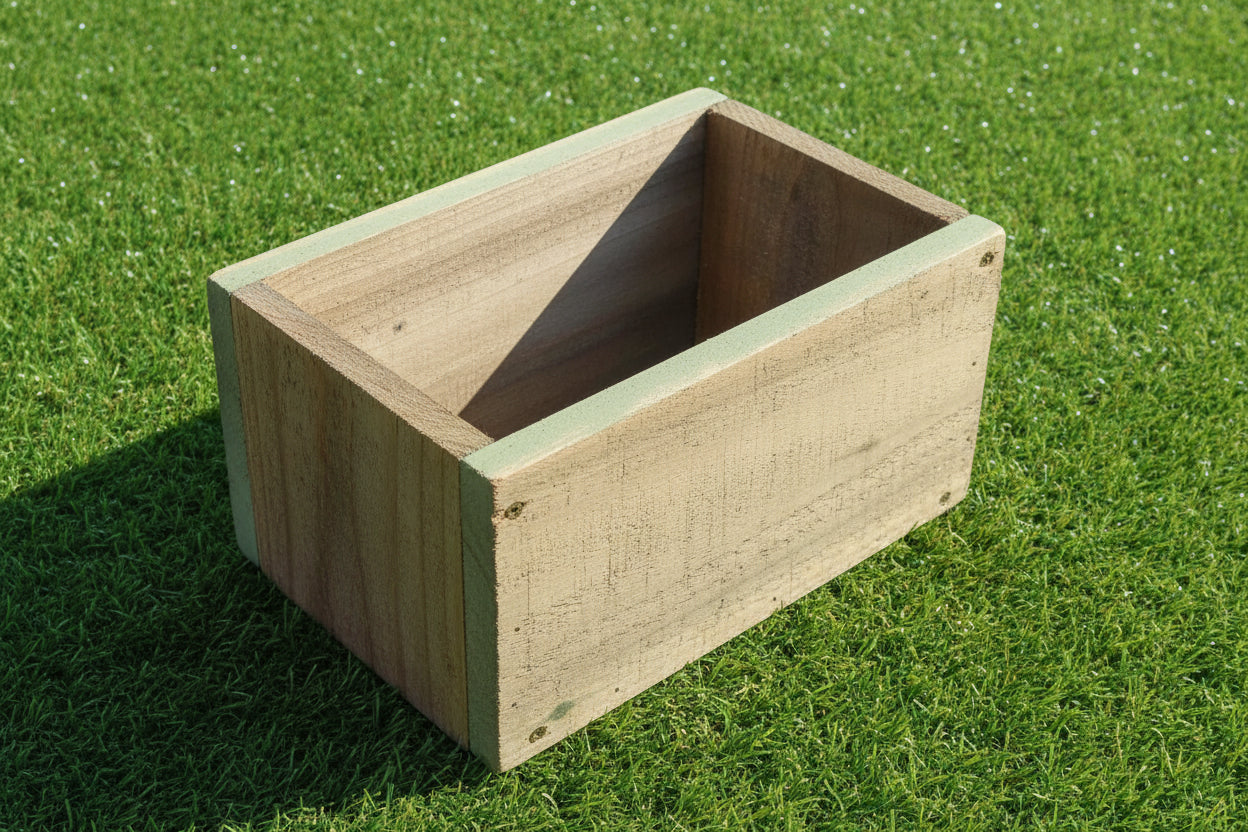 Wooden Rustic Planter / Window Box