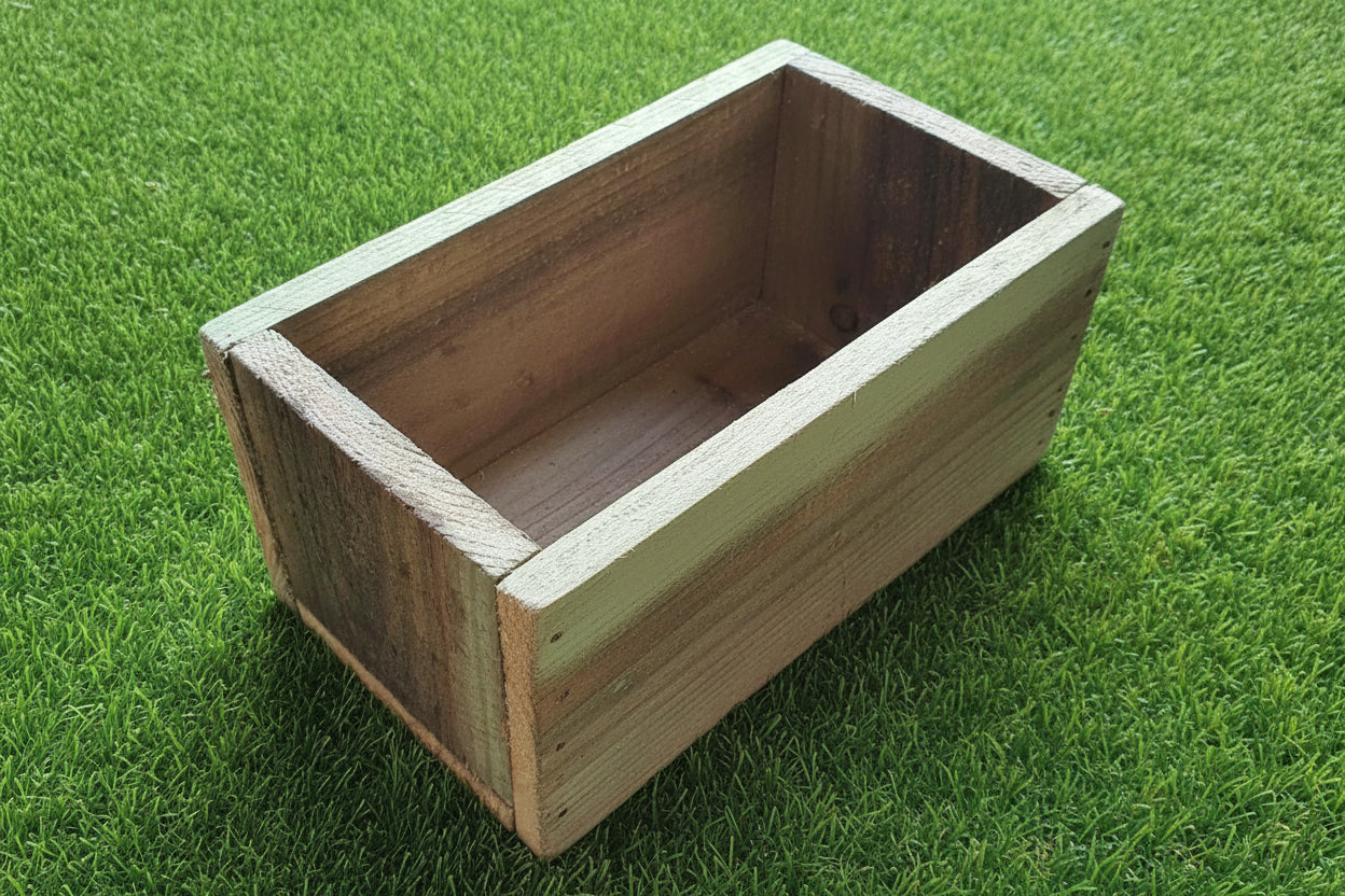 Wooden Rustic Planter / Window Box