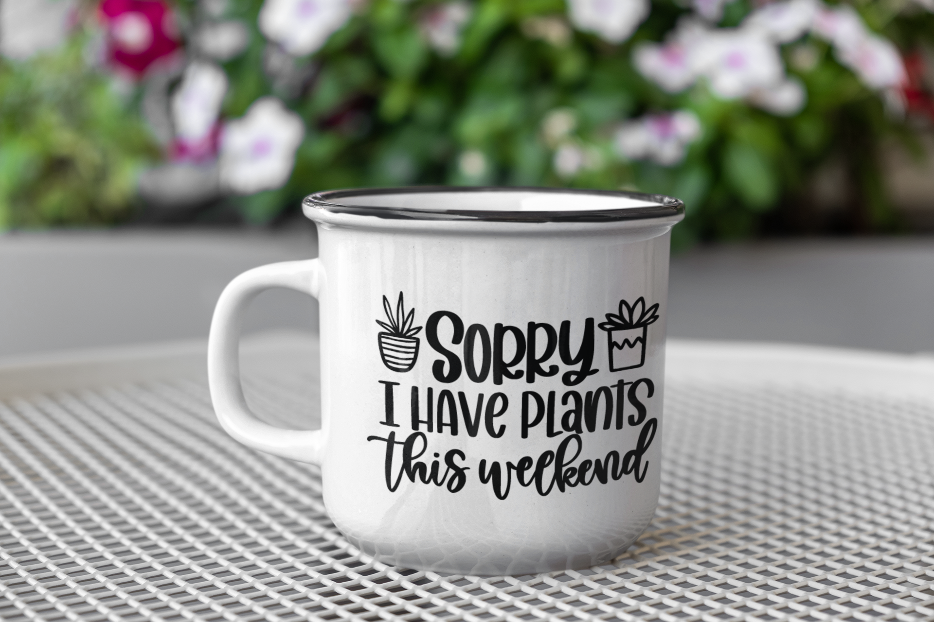 Sorry I Have Plants This Weekend Plant Mom Mug-0
