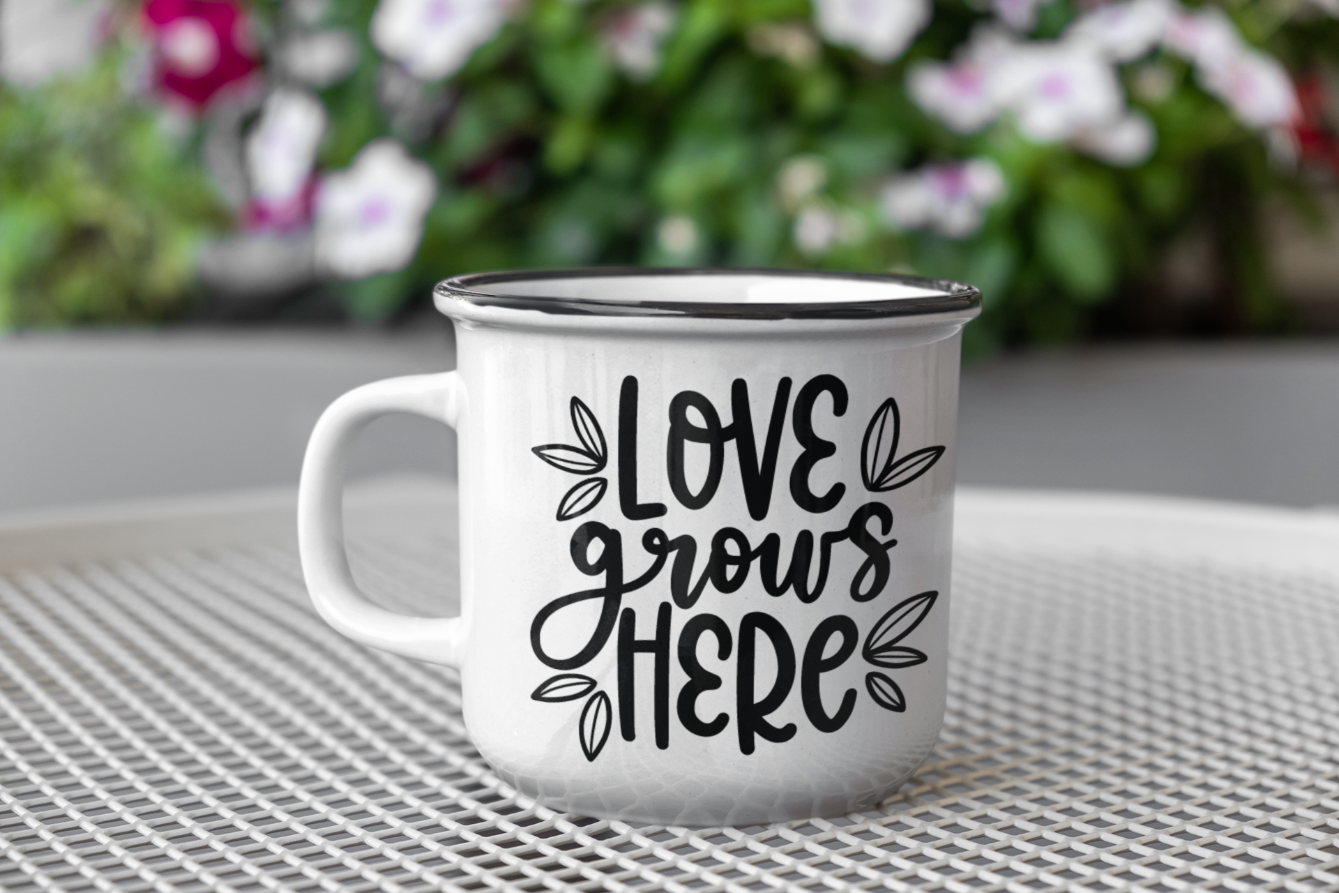 Love Grows Here Plant Mom Mug-0